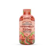 HABIT WATER SOLUBLE SYRUPS 750MG THC / WATERMELON SYRUP - 750MG THC